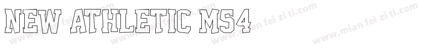 New Athletic M54字体转换